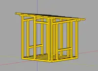Garden house 3D model