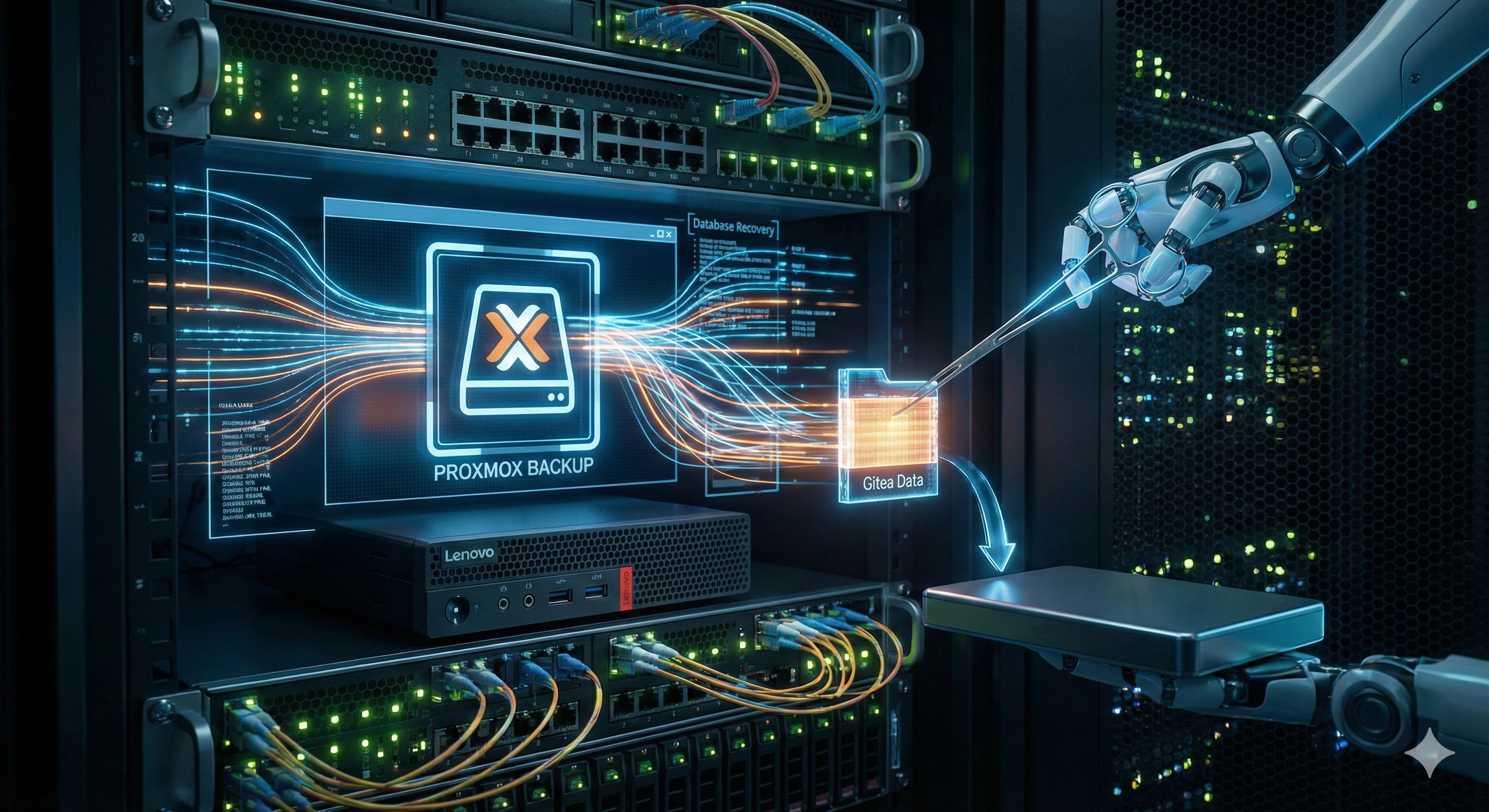 VM Recovery from Proxmox Backup